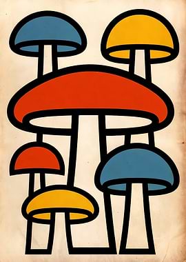 Mushroom Illustration