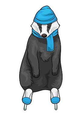 Badger Ice skating Ice skates