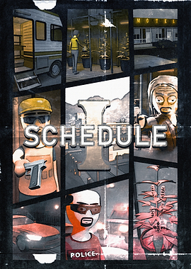 Game Schedule Poster