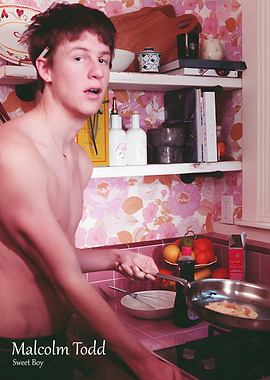 Malcolm Todd Cooking in Kitchen
