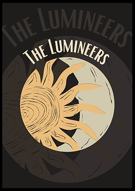 The Lumineers Sun and Moon Art