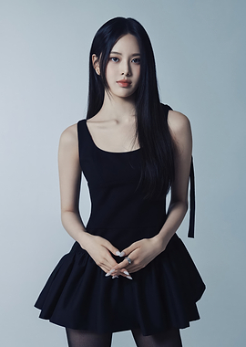 bang jeemin in black dress