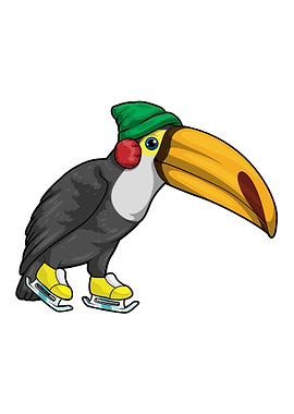 Toucan Ice skating Ice skates