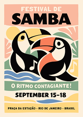 Festival de Samba Poster