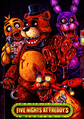 Five Nights at Freddy's Animatronics