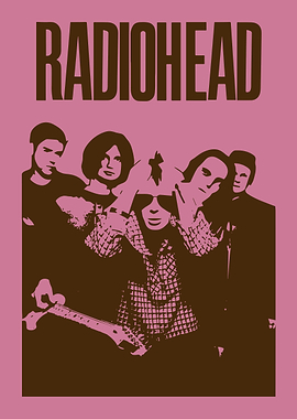 Radiohead Band Poster