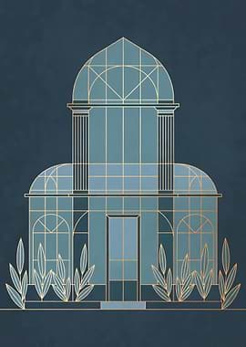 Greenhouse Illustration