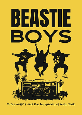 Beastie Boys Boombox and Dancers