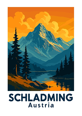 Schladming Austria Landscape Travel