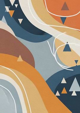 Abstract Geometric Waves and Triangles