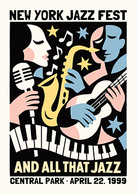 New York Jazz Fest Poster