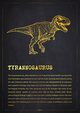 Tyrannosaurus Rex Dinosaur