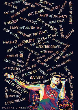 Linkin Park 'Portal' WPAP Art
