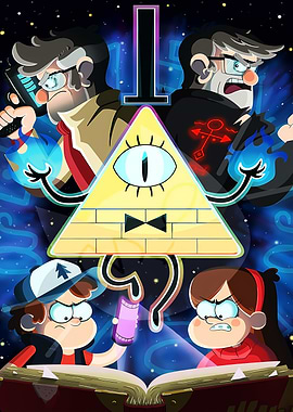 Gravity Falls Bill Cipher Confrontation