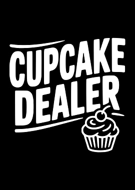 Cupcake Dealer Text Art