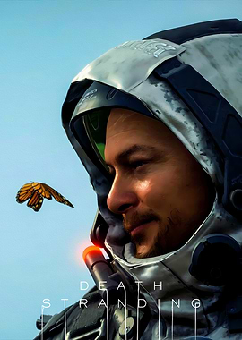 Death Stranding Sam Porter Bridges with Butterfly