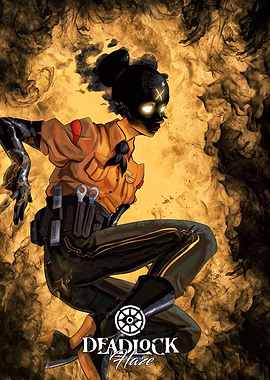 Deadlock Haze Character Art