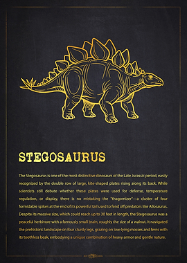 Stegosaurus Dinosaur