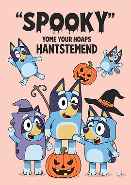 Bluey Halloween Spooky Fun