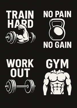 Gym Motivation Poster