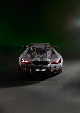 Lamborghini Revuelto Rear View