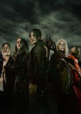 The Walking Dead Cast Poster