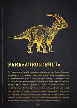 Parasaurolophus Dinosaur