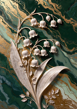 Lily of the Valley Sculpture