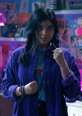 Kamala Khan in Purple Jacket