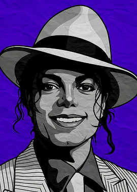 Michael Jackson Pop Art Portrait