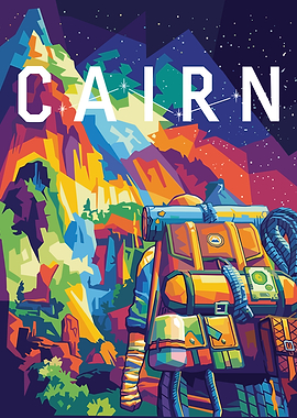 Cairn: Mountain Climbing Pop Art