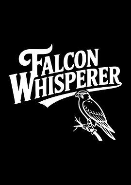 Falcon Whisperer Text and Bird