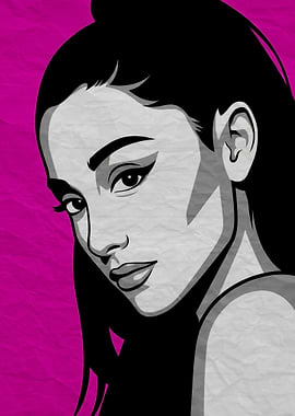 Pop Art Portrait of a Woman