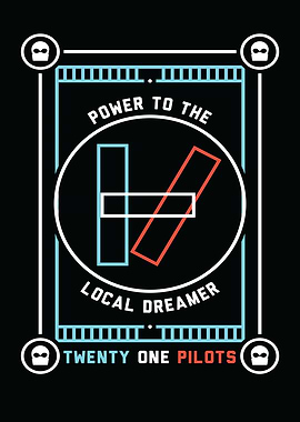 Twenty One Pilots Logo and Text