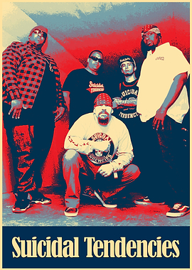 Suicidal Tendencies Band Poster