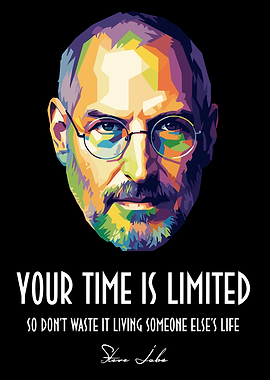 Steve Jobs Pop Art Portrait