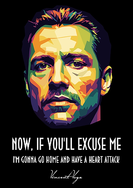 Vincent Vega Pop Art