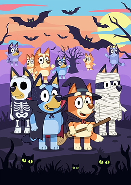 Bluey Halloween Costume Party