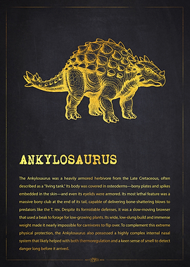 Ankylosaurus Dinosaur