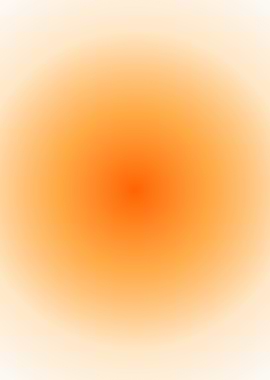 Orange and White Gradient
