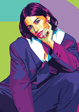 Gracie Abrams Wpap Pop Art