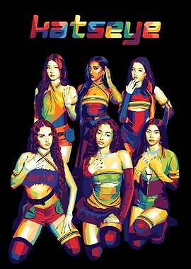 KatsEye Group Pop Art Portrait