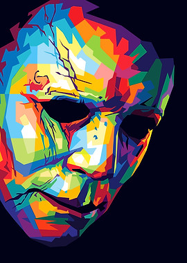 Michael Myers Pop Art Mask