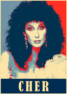 Cher Pop Art Poster