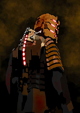 Isaac Clarke in Dead Space