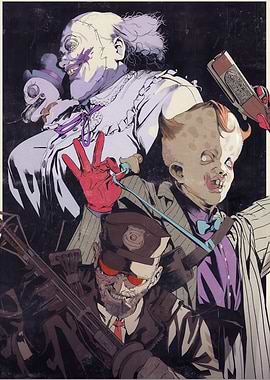 Creepy Clown Characters