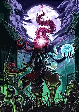 Dead Cells Prisoner with Magic Orb