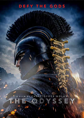 Christopher Nolan The Odyssey Poster Christopher Nolan The Odyssey Poster
