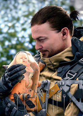 Death Stranding Sam Porter Bridges with BB