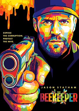 Jason Statham The Beekeeper Poster